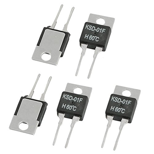 Algopix Similar Product 13 - uxcell 5 x KSD01F Temperature