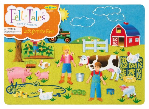 Algopix Similar Product 2 - FeltTales Lets Go to The Farm