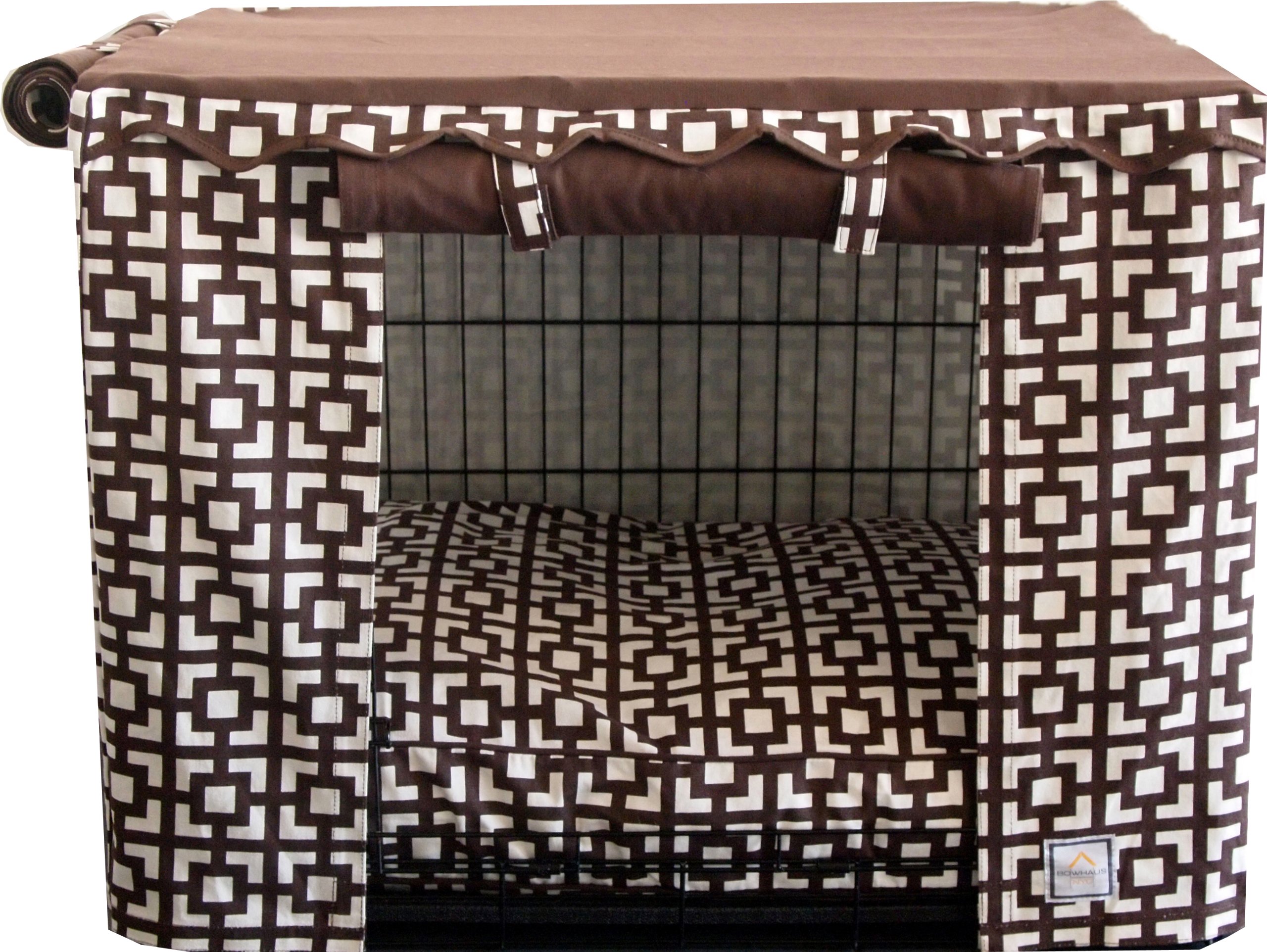 Algopix Similar Product 4 - BowhausNYC Lattice Crate Cover, Small