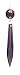 Algopix Similar Product 19 - BP Lamp 3 Prism UDrop Amethyst