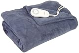 Algopix Similar Product 1 - Sunbeam Microplush Throw Blanket