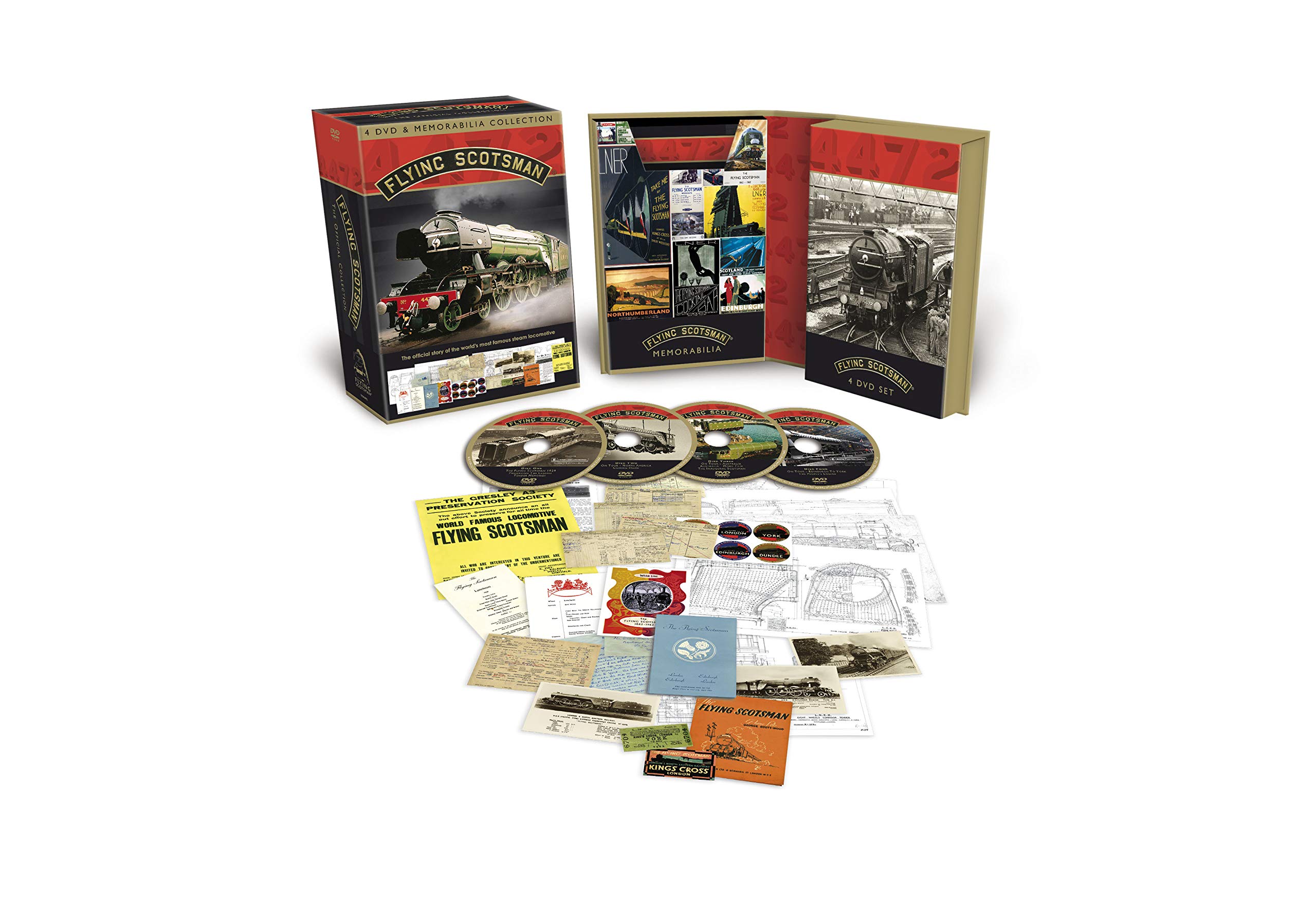 Algopix Similar Product 19 - Flying Scotsman Memorabilla Set