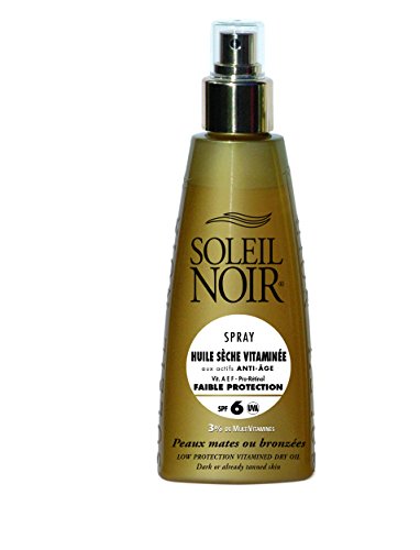 Algopix Similar Product 14 - Soleil Noir Dry Vitamined Oil SPF 6