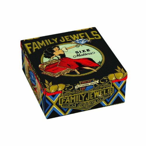 Algopix Similar Product 9 - Blue Q Family Jewels Petite Cigar Box