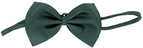 Algopix Similar Product 1 - Boys Bow Ties (Forest Green)
