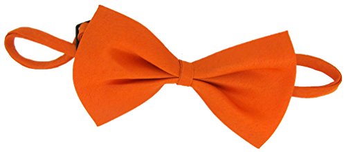Algopix Similar Product 2 - Boys Bow Ties (Orange)