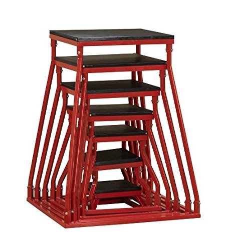 Algopix Similar Product 1 - Body-Solid BSTPBS5 Set 6-42 Plyo Box Set