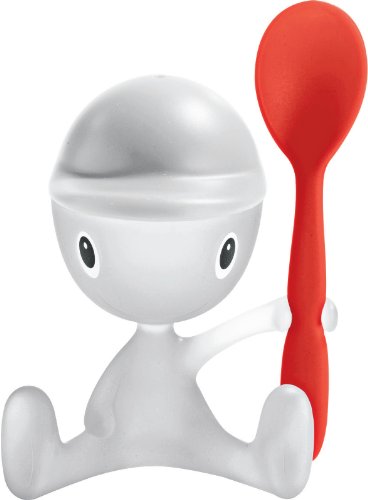 Algopix Similar Product 12 - Alessi "Cico" Egg Cup with Spoon, Ice