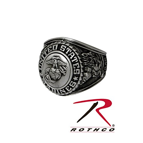 Algopix Similar Product 10 - Rothco US Marine Corps Insignia Ring