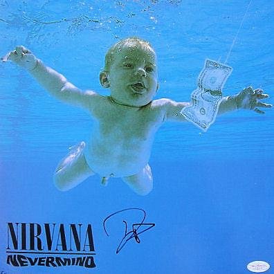 Algopix Similar Product 20 - Dave Grohl Signed RARE Nirvana