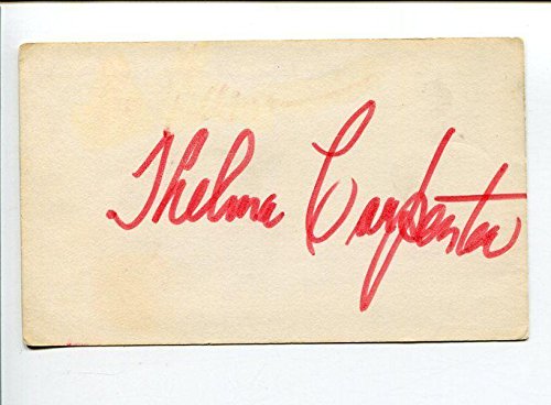 Algopix Similar Product 14 - Thelma Carpenter Jazz Singer Actress