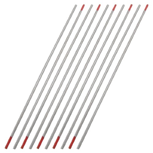 Algopix Similar Product 15 - uxcell 2mm x 150mm Welding Ceriated Red