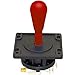 Algopix Similar Product 1 - Suzo Happ Red 8Way Ultimate Joystick 