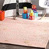 Algopix Similar Product 13 - nuLOOM Twinkle Twinkle Nursery Wool
