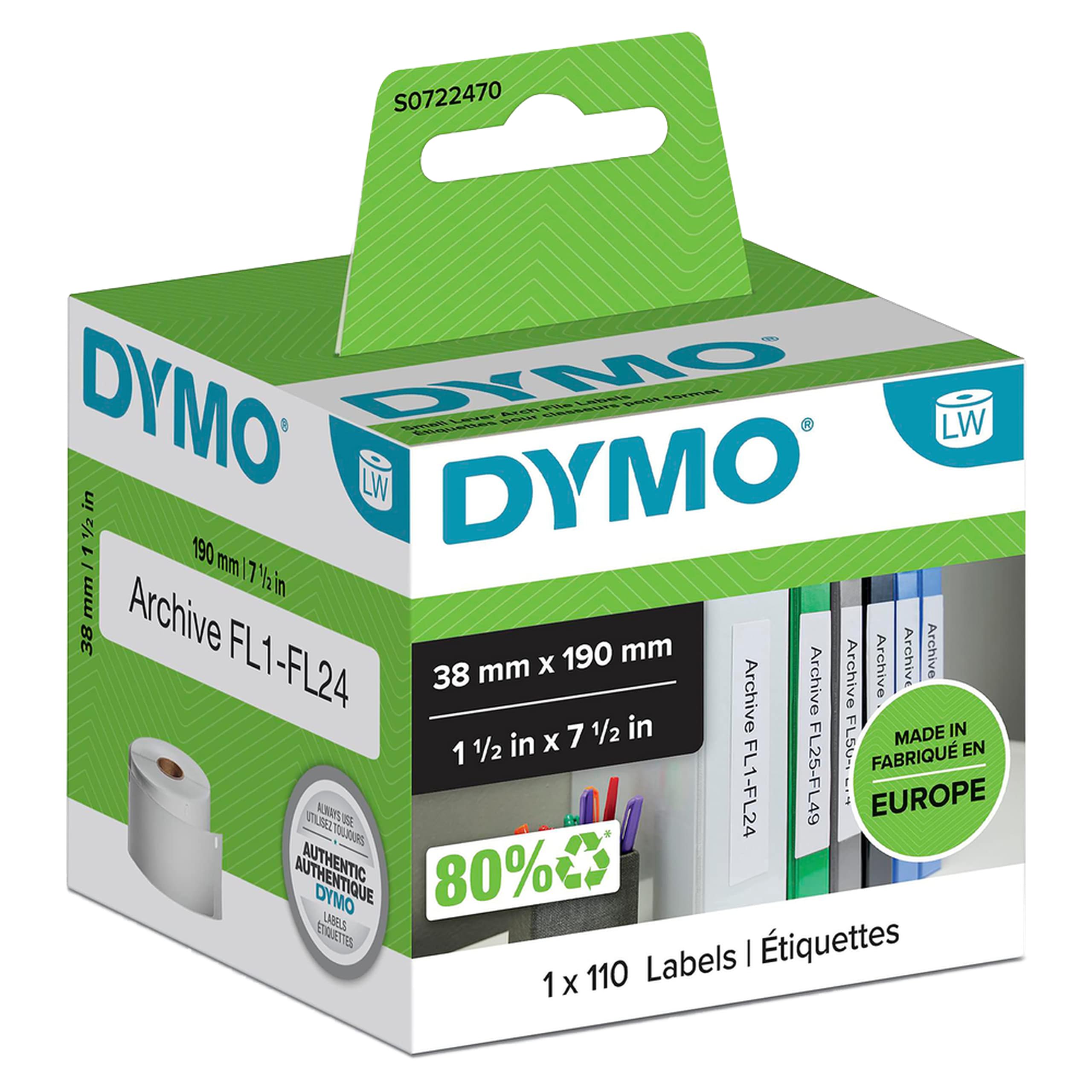 Algopix Similar Product 5 - DYMO Original LabelWriter Folder Labels