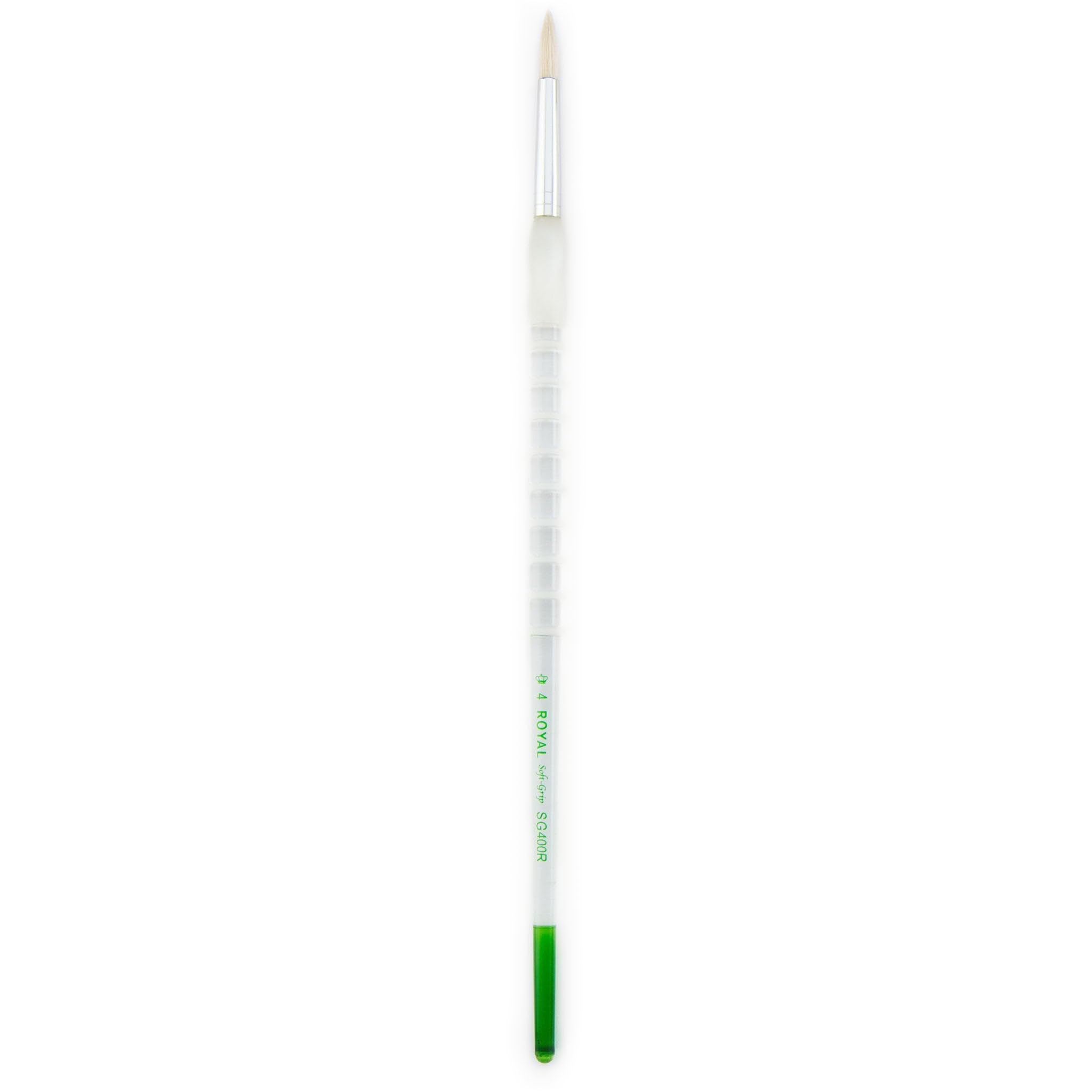 Algopix Similar Product 19 - Royal Soft Grip Long Handle White Brist