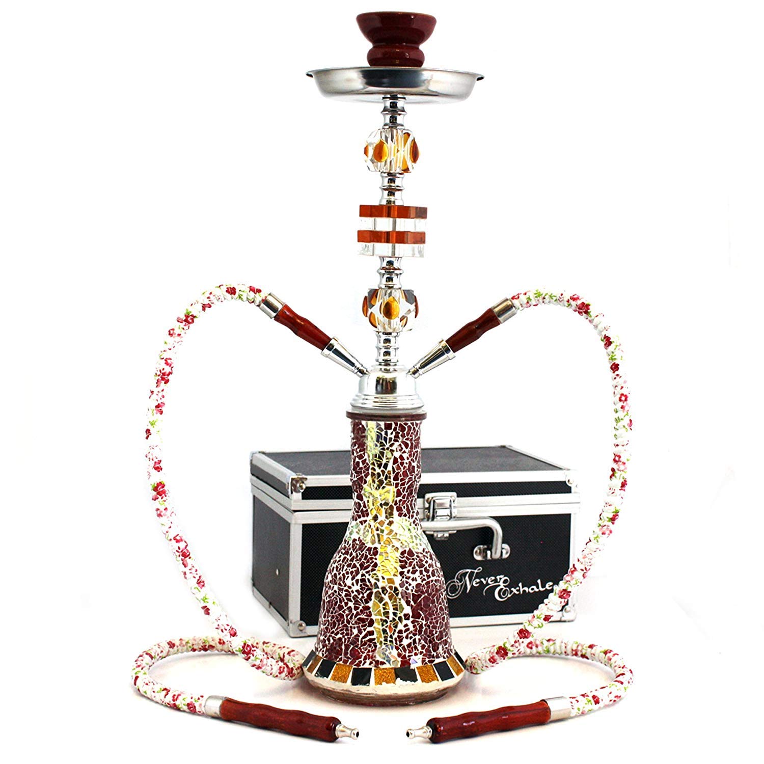 Algopix Similar Product 9 - GSTAR Deluxe Series 20 2 Hose Hookah