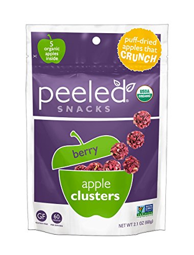 Algopix Similar Product 16 - Peeled Snacks Organic Apple Clusters