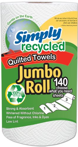 Algopix Similar Product 10 - Simply Recycled Jumbo Roll Quilted