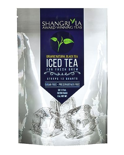 Algopix Similar Product 9 - ShangriLa Tea Company Iced Tea Bags