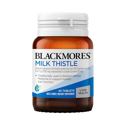 Algopix Similar Product 15 - Blackmores Milk Thistle 42 Tablets