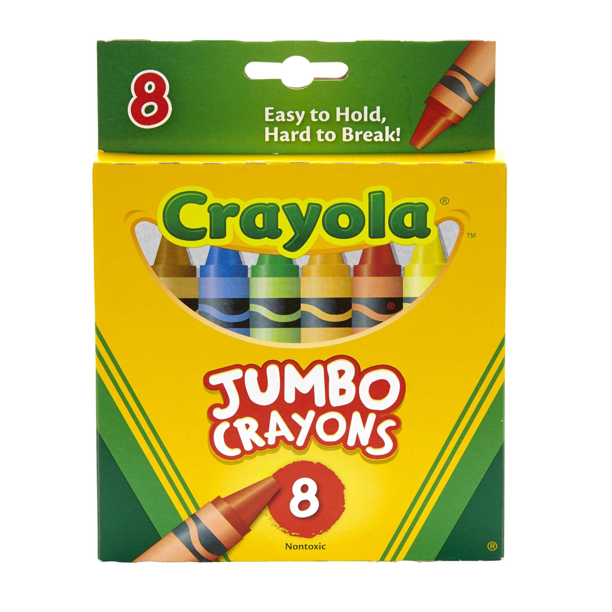Algopix Similar Product 19 - Crayola Jumbo Crayons 8 Toddler