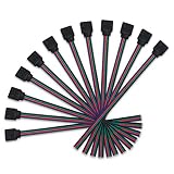 Algopix Similar Product 4 - Zitrades 10PCS LED 5050 RGB Strip Light