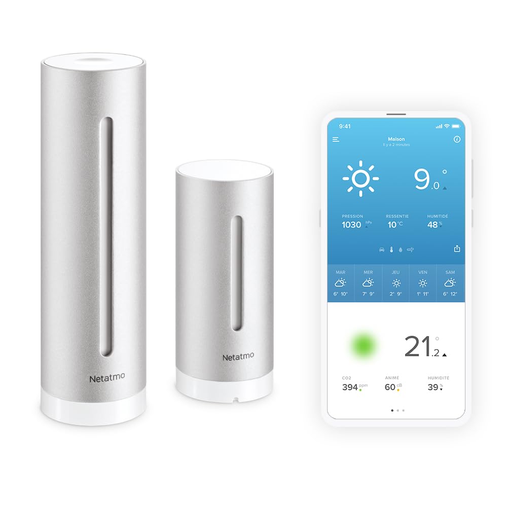 Algopix Similar Product 17 - Netatmo Weather Station - Weatherproof