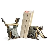 Algopix Similar Product 7 - Ballerina Students Book Ends (Set of 2)