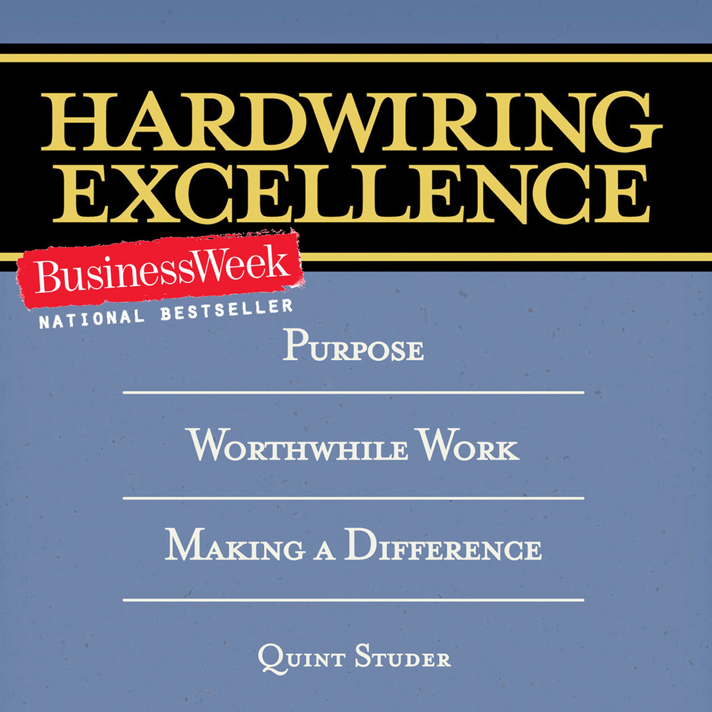 Algopix Similar Product 17 - Hardwiring Excellence Purpose