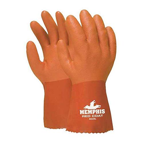 Algopix Similar Product 16 - MCR Safety 6620XXL 10Inch RedCoat PVC