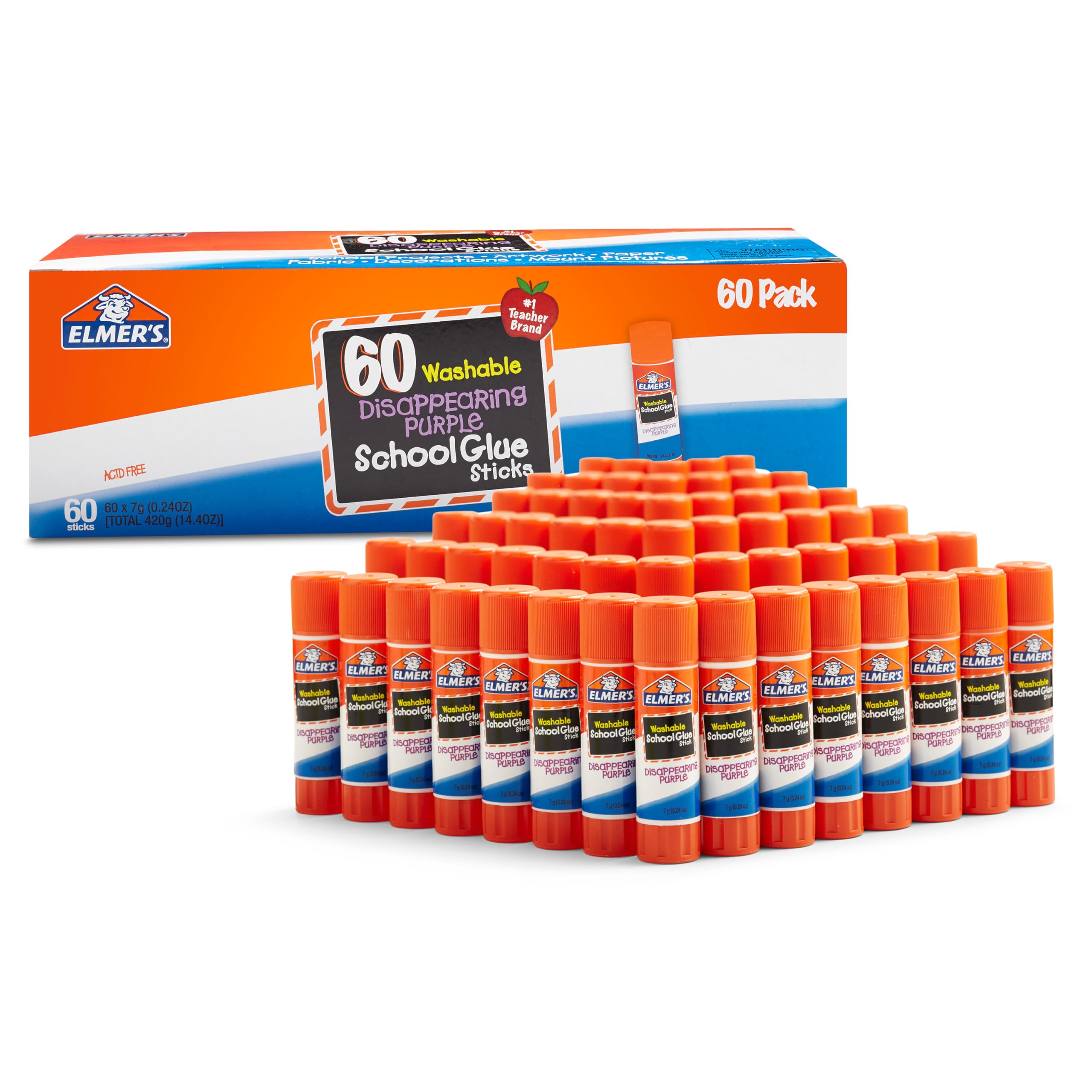 Algopix Similar Product 3 - Elmers Disappearing Purple School Glue