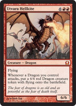 Algopix Similar Product 1 - Magic the Gathering  Utvara Hellkite