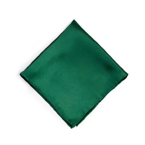 Algopix Similar Product 15 - Spruce Green Spruce Silk Pocket Square