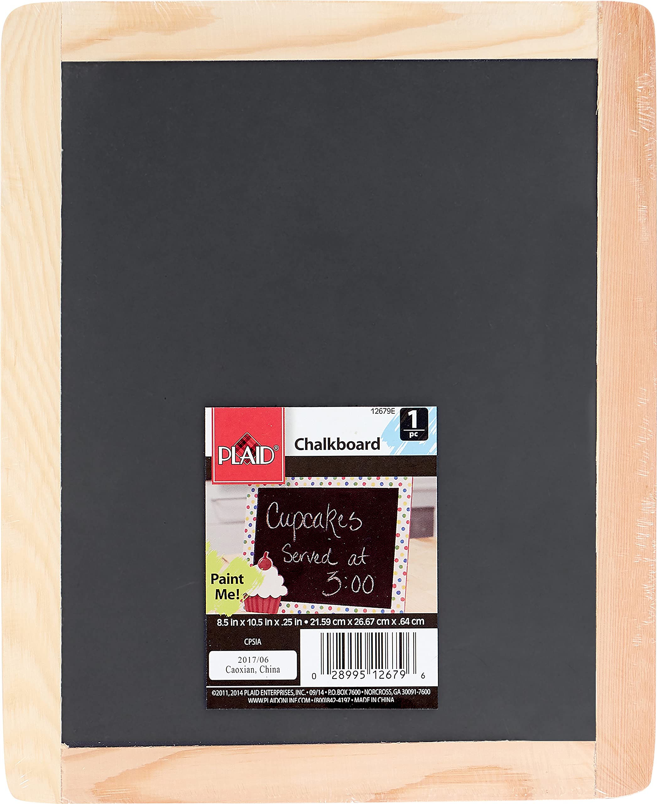 Algopix Similar Product 20 - Plaid Double Sided Framed Chalkboard