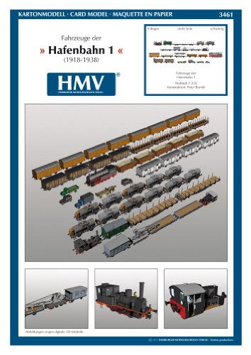 Algopix Similar Product 17 - HMV 3461 Papermodel Dock Railway 1