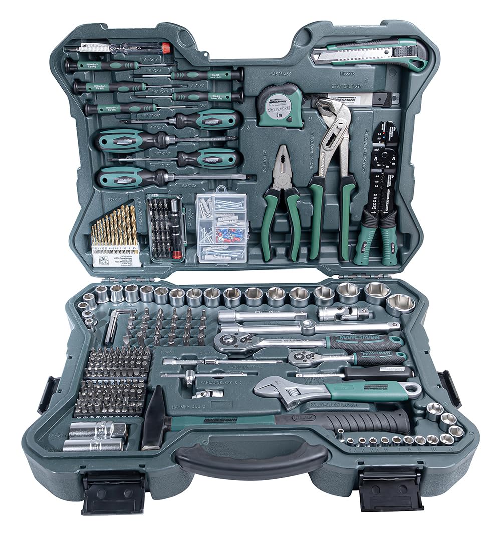 Algopix Similar Product 17 - Mannesmann Tool Set 303 Pieces by