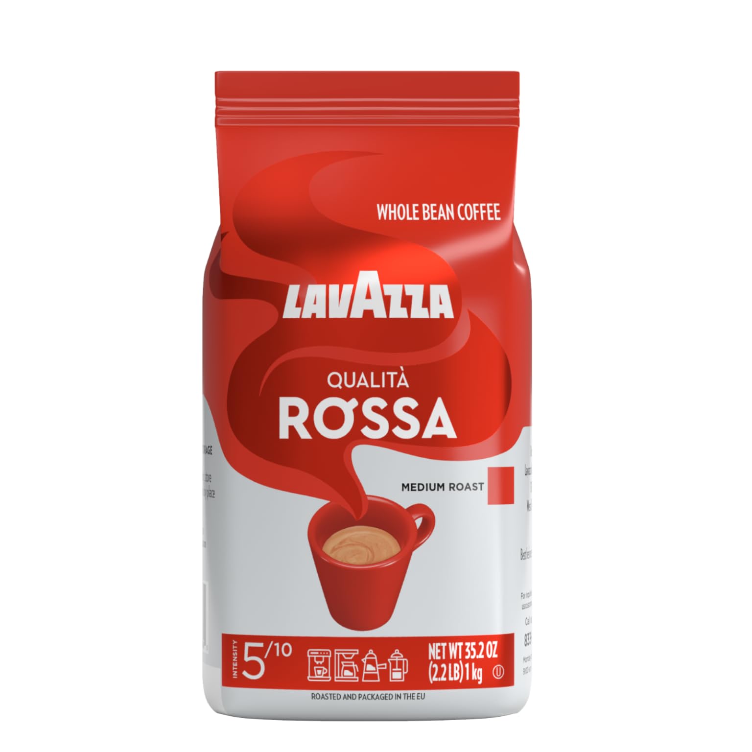 Algopix Similar Product 7 - Lavazza Qualit Rossa Whole Bean