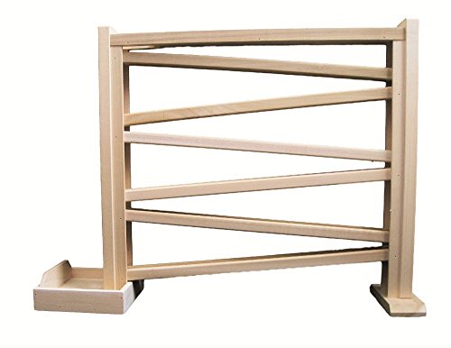 Algopix Similar Product 16 - Wooden Marble Run Roller Track Toy with
