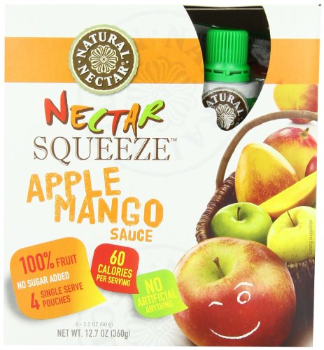 Algopix Similar Product 11 - Natural Nectar Squeeze Apple Mango