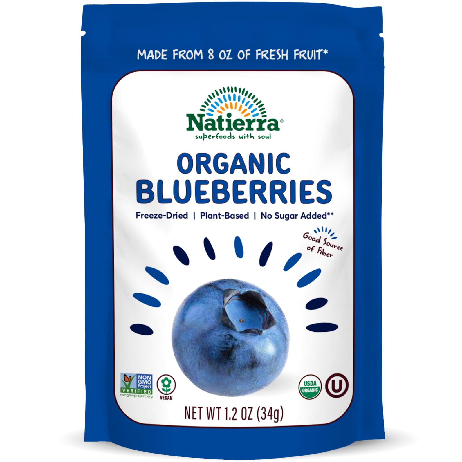 Algopix Similar Product 9 - NATIERRA Natures All Foods Organic