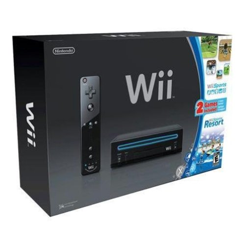 Algopix Similar Product 18 - Nintendo Wii Console Black with Wii