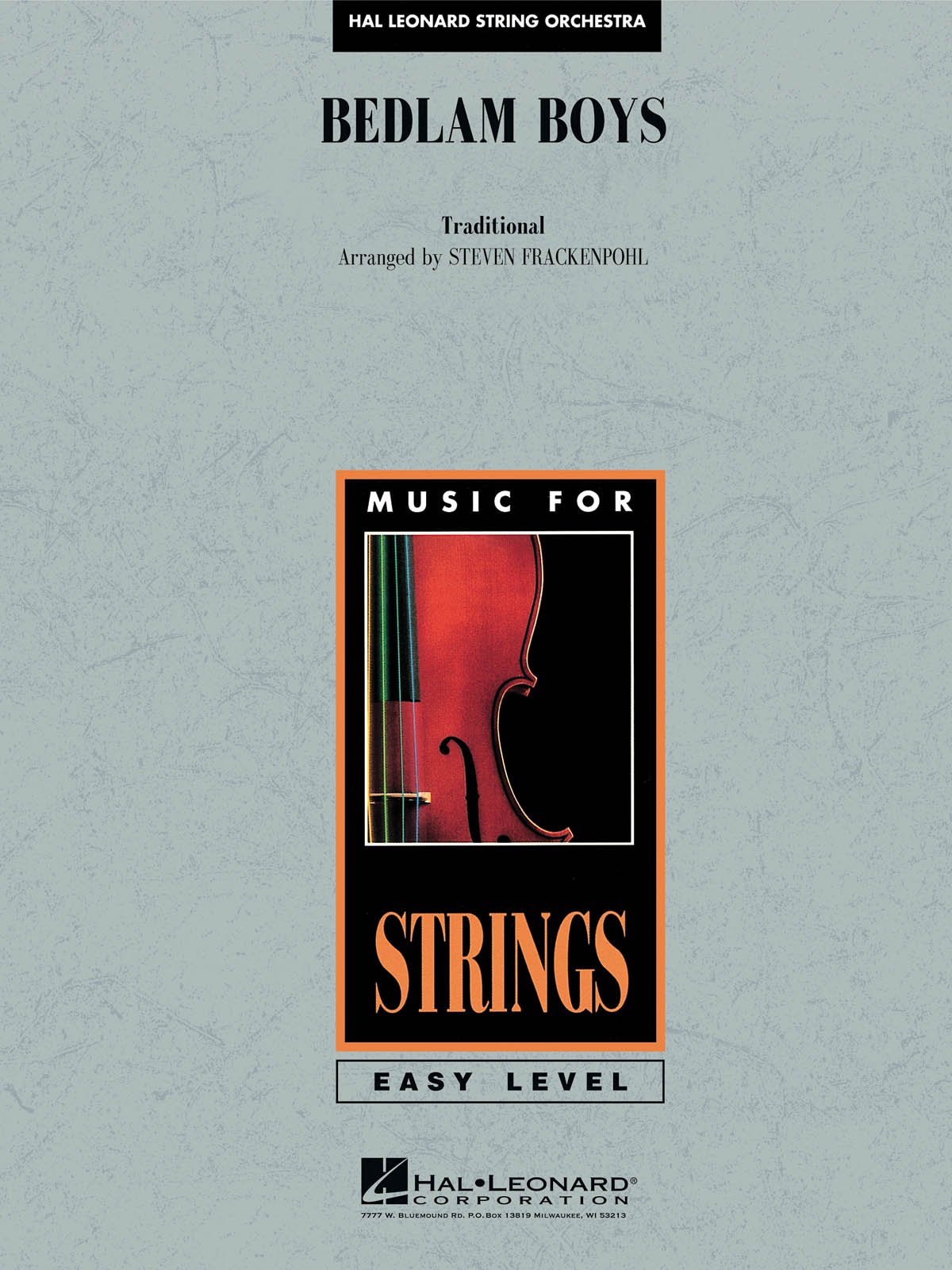 Algopix Similar Product 17 - Steven Frackenpohl Bedlam Boys String