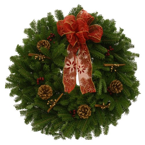 Algopix Similar Product 1 - Worcester Wreath 24Inch Cinnamon Stick