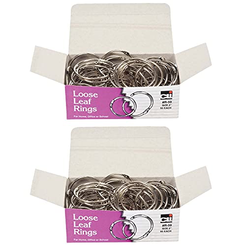 Algopix Similar Product 15 - Charles Leonard Loose Leaf Rings with