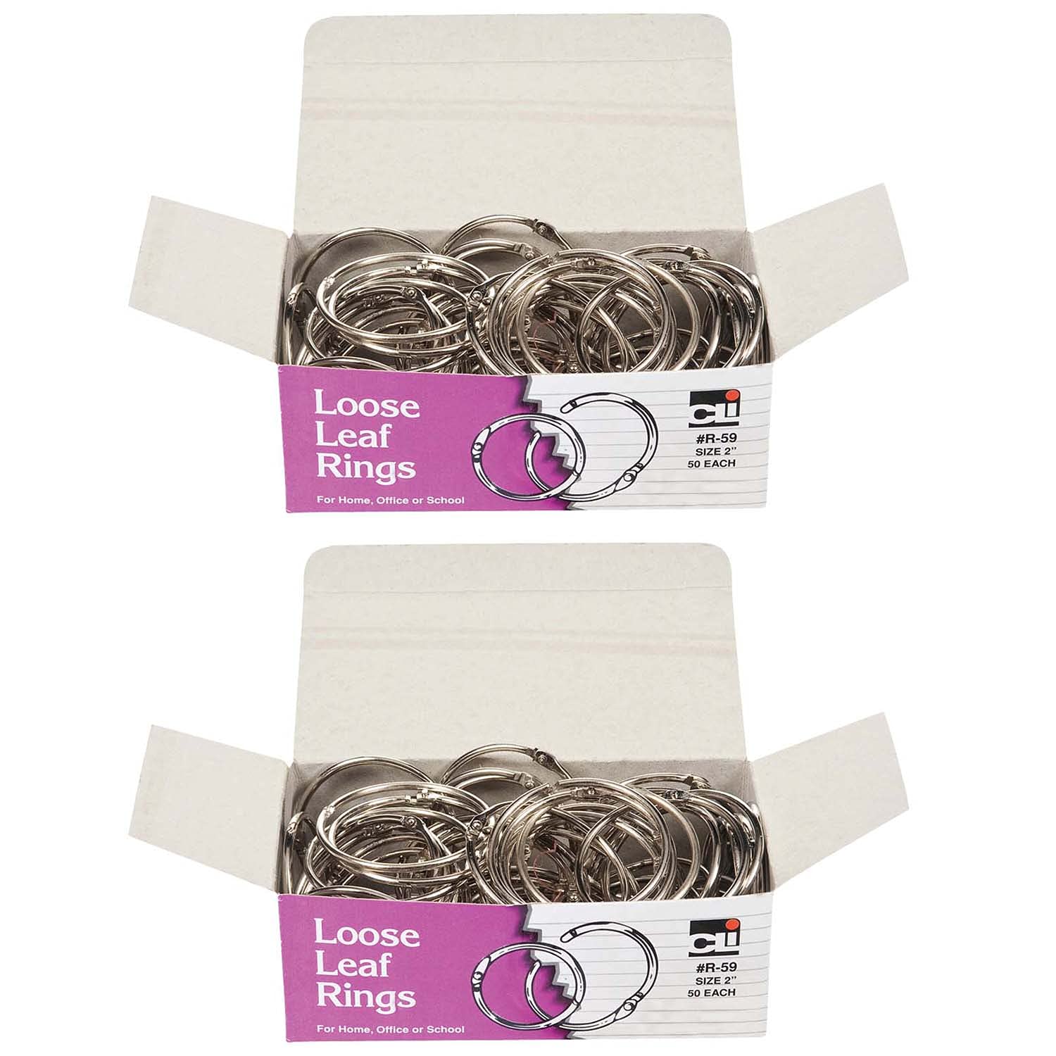 Algopix Similar Product 20 - Charles Leonard Loose Leaf Rings with