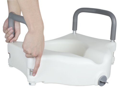 Algopix Similar Product 6 - Ez2care Deluxe Raised Toilet Seat with