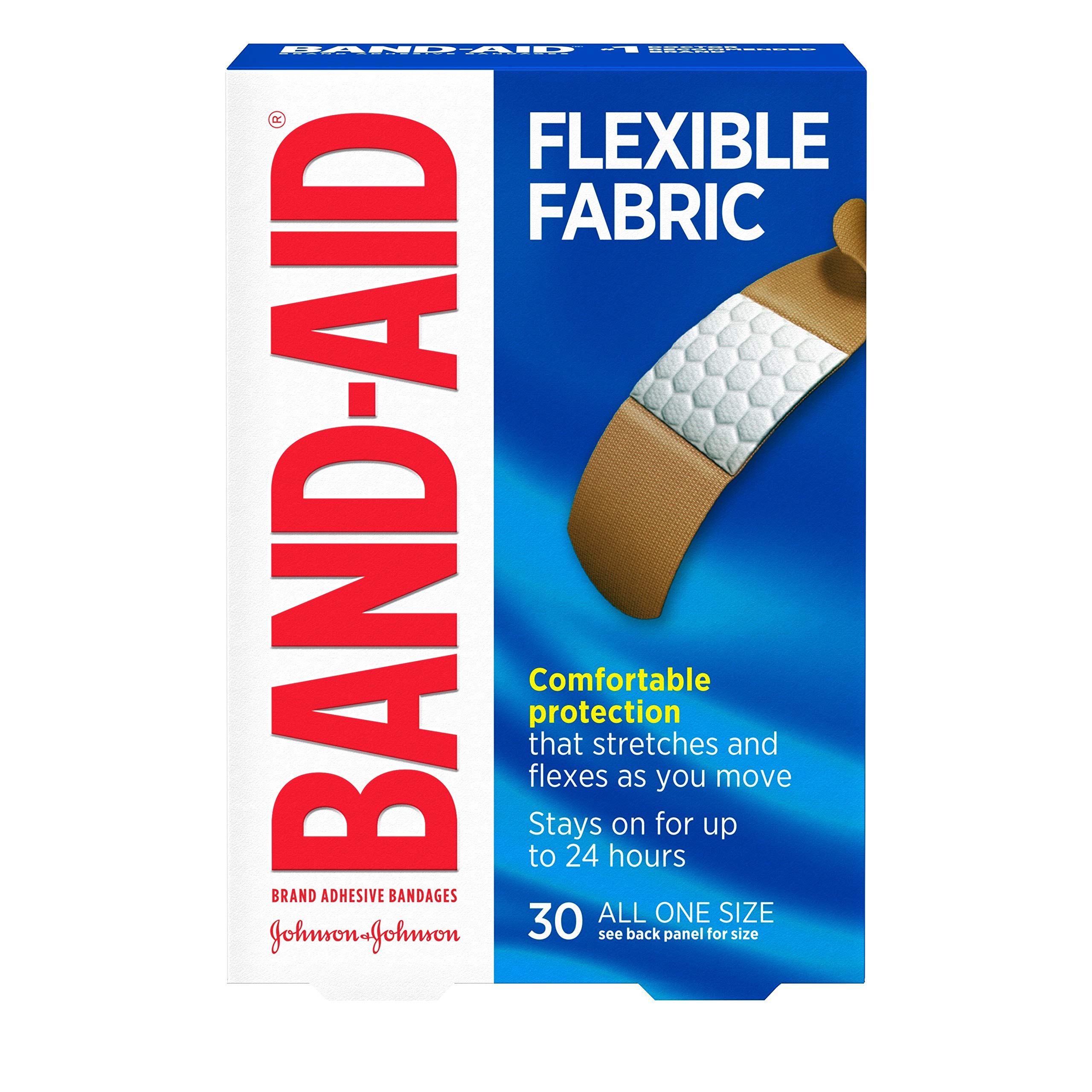 Algopix Similar Product 13 - BandAid Brand Flexible Fabric Adhesive