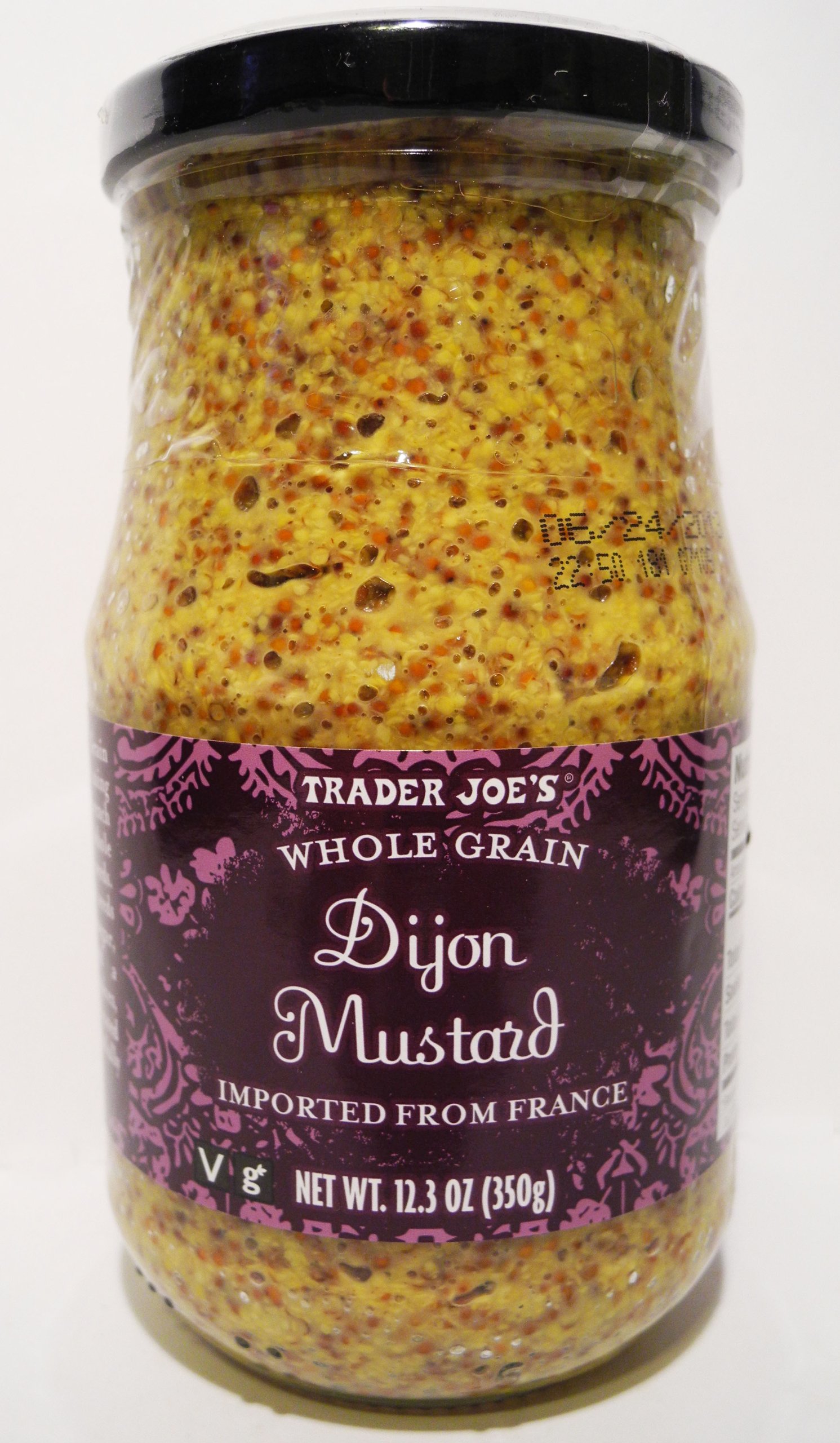 Algopix Similar Product 18 - Trader Joe's Whole Grain Dijon Mustard