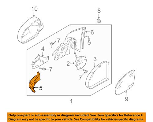 Algopix Similar Product 14 - Genuine OEM VW Right Mirror Turn Signal